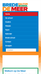 Mobile Screenshot of daltonschooldemeer.nl